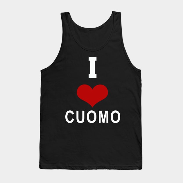 i love cuomo 2020 Tank Top by DESIGNSDREAM